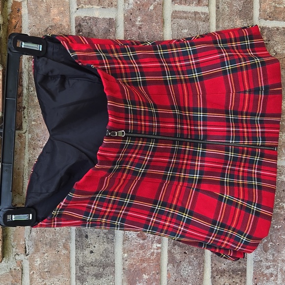 Trina Turk Women's Lirienne Jameson Tartan Plaid Bustier Size 0 - Picture 2 of 5